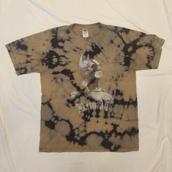 Batman Brown Camo Fruit of the loom T Shirt Sz L - Picture 8 of 10